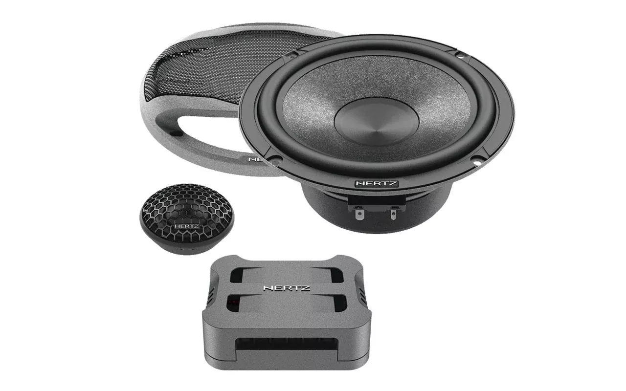 Hertz Cento CK 165 Component 6.5" 4 Ohm 285W Speaker & Tweeter System w/ Grilles