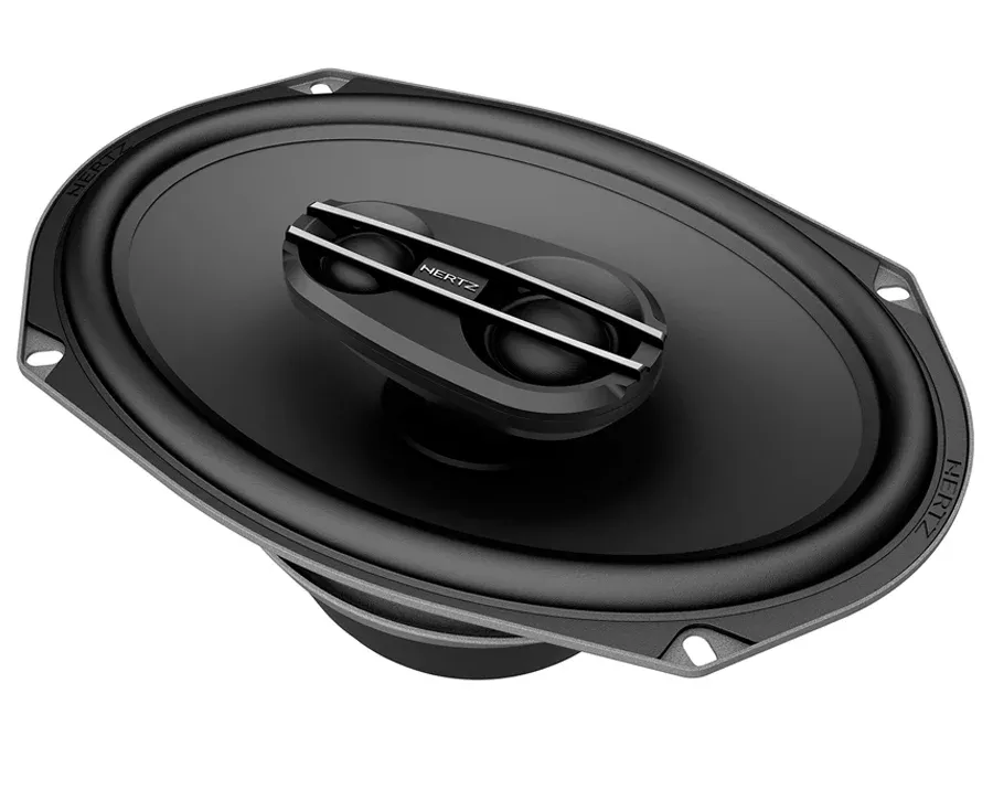 Hertz Cento CPX 690 Coaxial 6x9 4 Ohm 360W 3-Way Speaker Tweeter Pair w/ Grilles