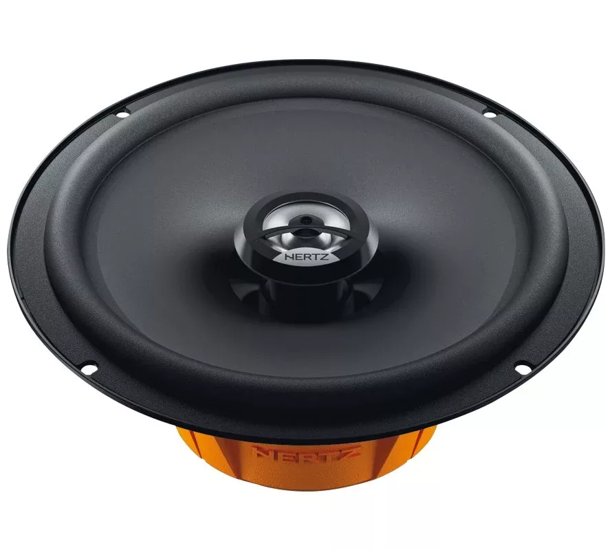 Hertz Dieci DCX 165.3 Coaxial 6.5" 4 Ohm 120W 2-Way Speaker Driver Tweeter Pair