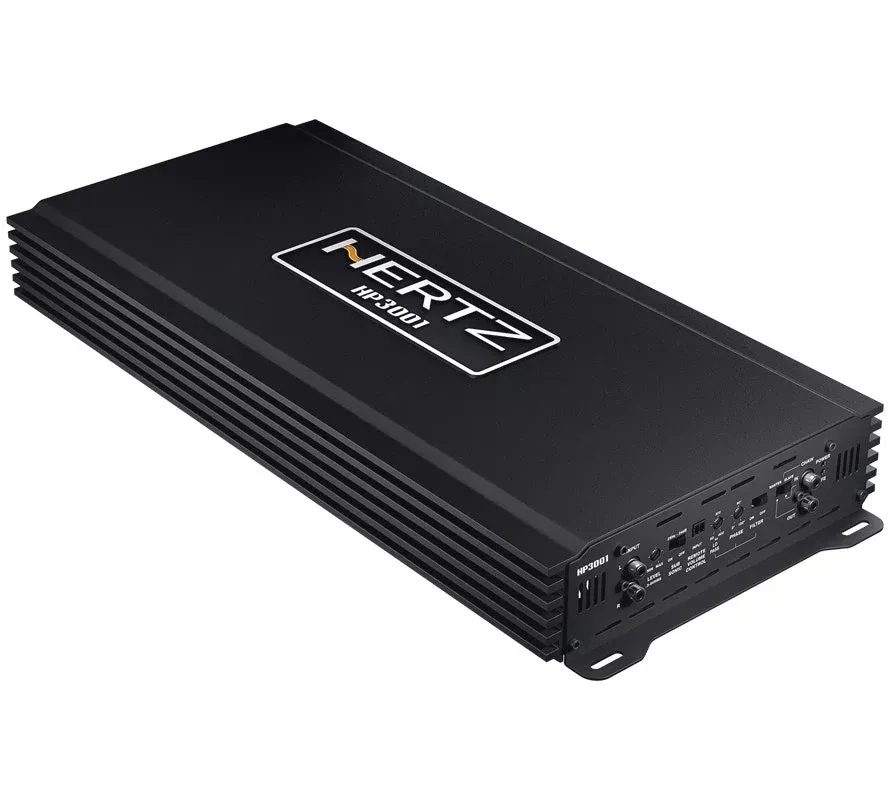 Hertz SPL Show D-Class Mono Amplifier w/ Crossover HP3001