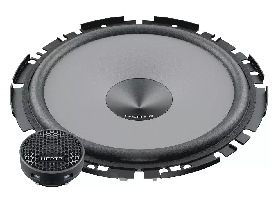 Hertz Uno K 170 280W 4 Ohm 6.7" Woofer Speaker & 1" Tweeter Component Car System