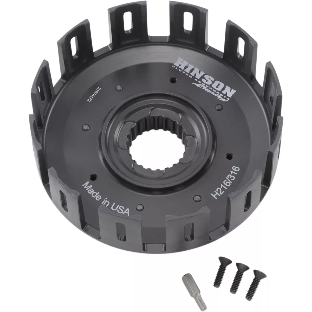 HINSON RACING 1132-0009 H216 Billetproof Clutch Basket Clutch Basket