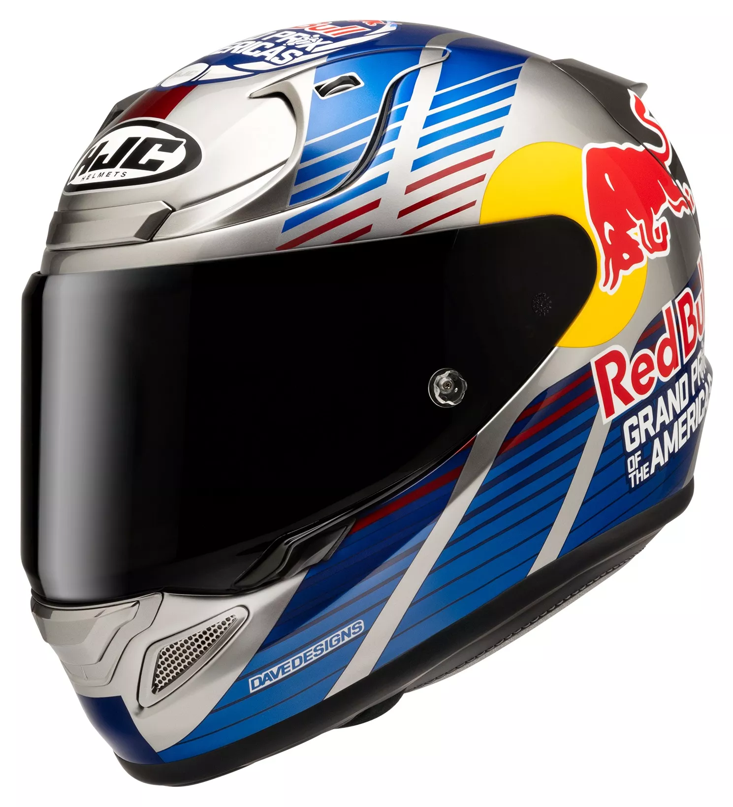 HJC RPHA 12N Red Bull Austin GP 2 Helmet