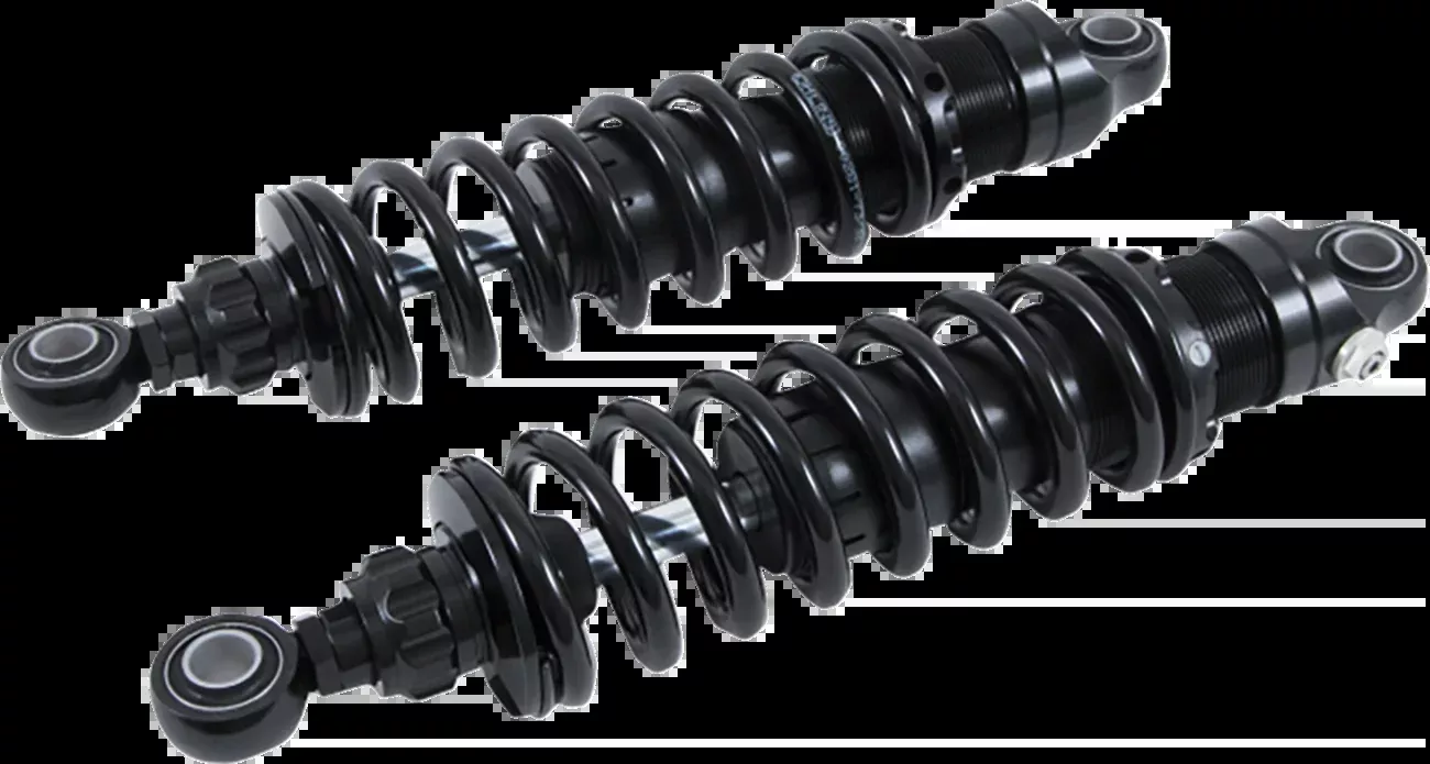 Öhlins Twin Shocks - 12" - Rebound Adjustable - STX36 Blackline (HD776) HD 776