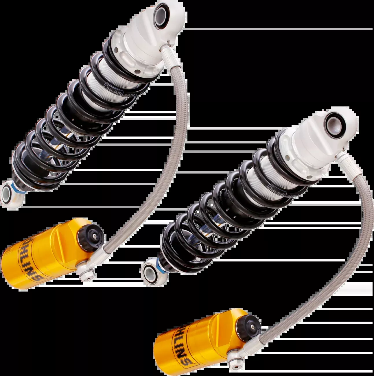 Öhlins Twin Shocks - 13" - Fully Adjustable - STX36 (HD357S2) HD 357S2