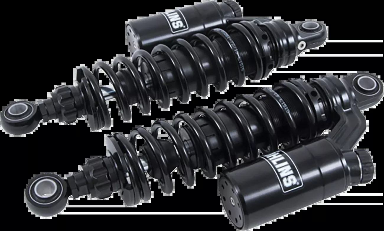 Öhlins Twin Shocks - 13" - Fully Adjustable - STX36P (HD764) HD 764