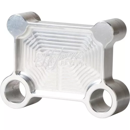 Hofmann Designs Billet Pull Back Plate for Harley Batwing - Raw