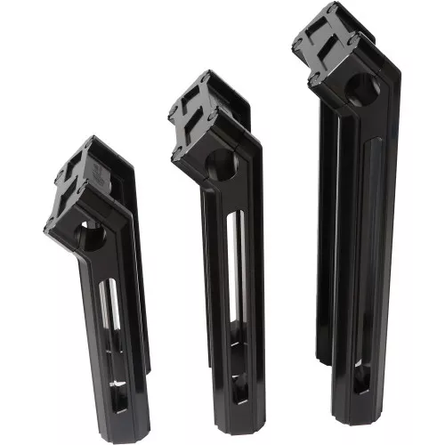 Hofmann Designs Billet Risers for Harley - Black