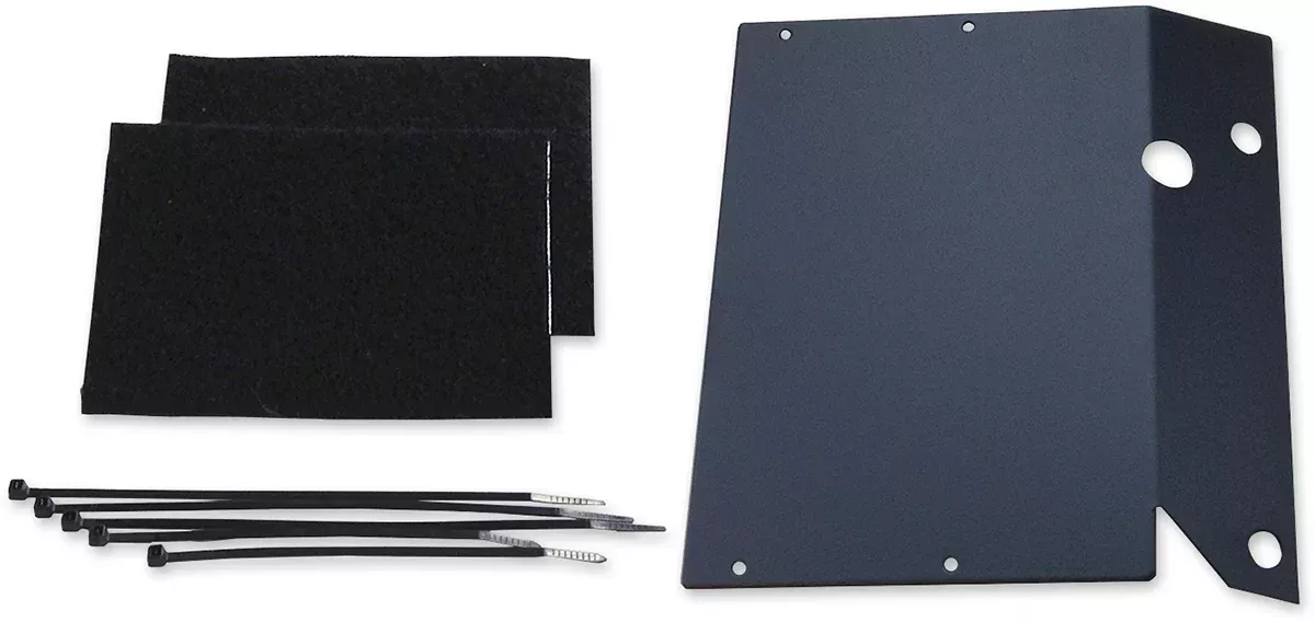 Hogtunes 2-Channel Amplifier Adapter Plate Mount Kit for 1998-2013 Harley FLTR
