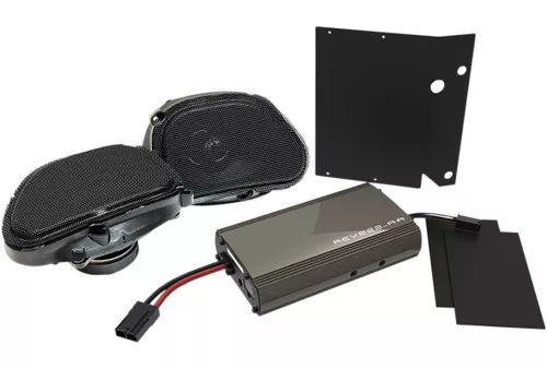 Hogtunes 225 Watt Amp and Front Speaker Kit (225 RG KIT-AA)