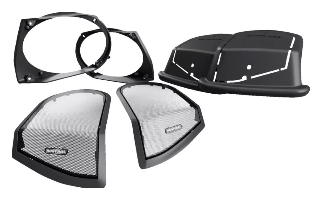 Hogtunes 6"X9" Speaker Cut In Lid Kit For Harley Touring 1998-2013