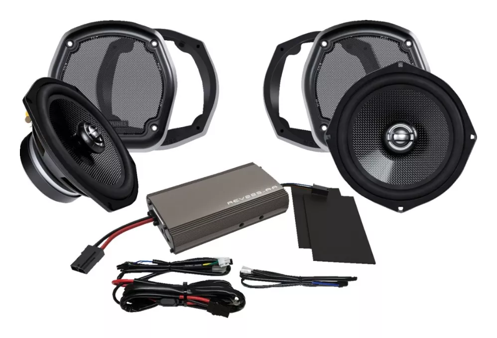 Hogtunes Lower Fairing Amplifier / Speaker Kit For Harley Touring 1998-2013