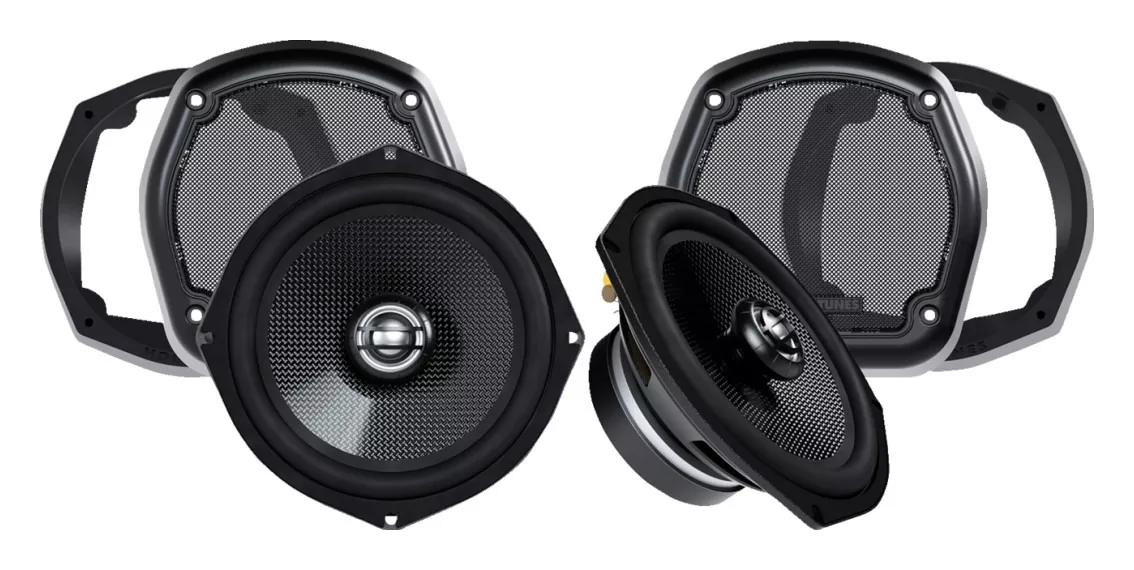 Hogtunes Vented Lowers XL Series Speaker Kit For Harley Touring 2005-2013