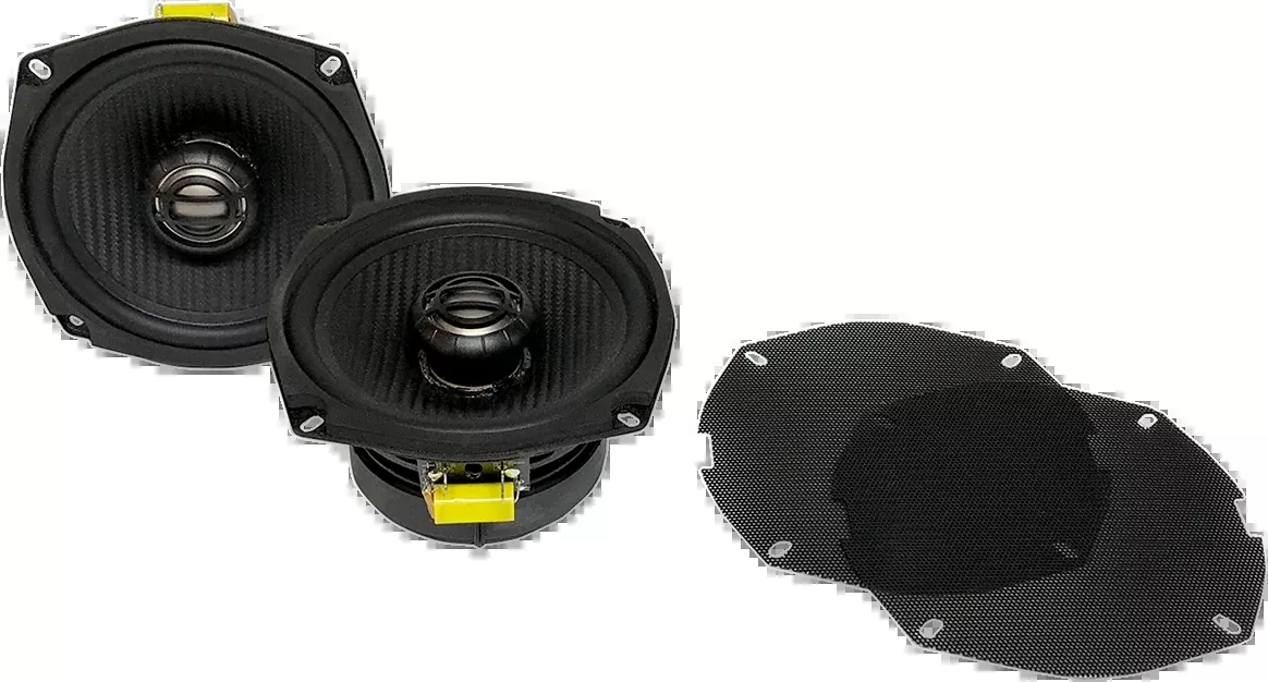 Hogtunes Xl Series 2 Ohm Front Fairing Speakers 1998-2013 Harley Touring Models