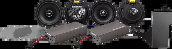 Hogtunes XL Series Dual Amp/Speaker Kit - '11-'13 FLTRU