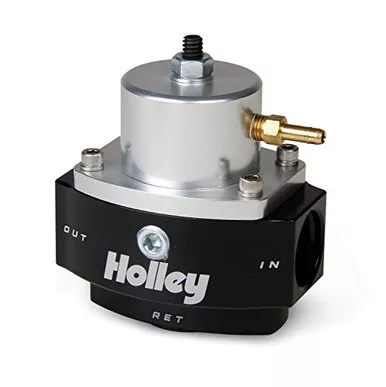 Holley 12-848 10AN Inlet / Outlet 8AN Return 40-70 PSI Fuel Pressure Regulator