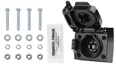 Hopkins 48474 Endurance Multi-Tow 7-Blade and 4-Flat Vehicle Side Connector