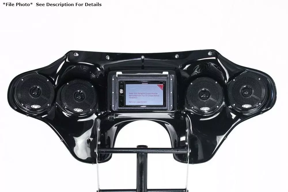 Hoppe HPKT-0057A Jensen Touch Screen Fairing w/ Speakers 15-19 Harley FLRT