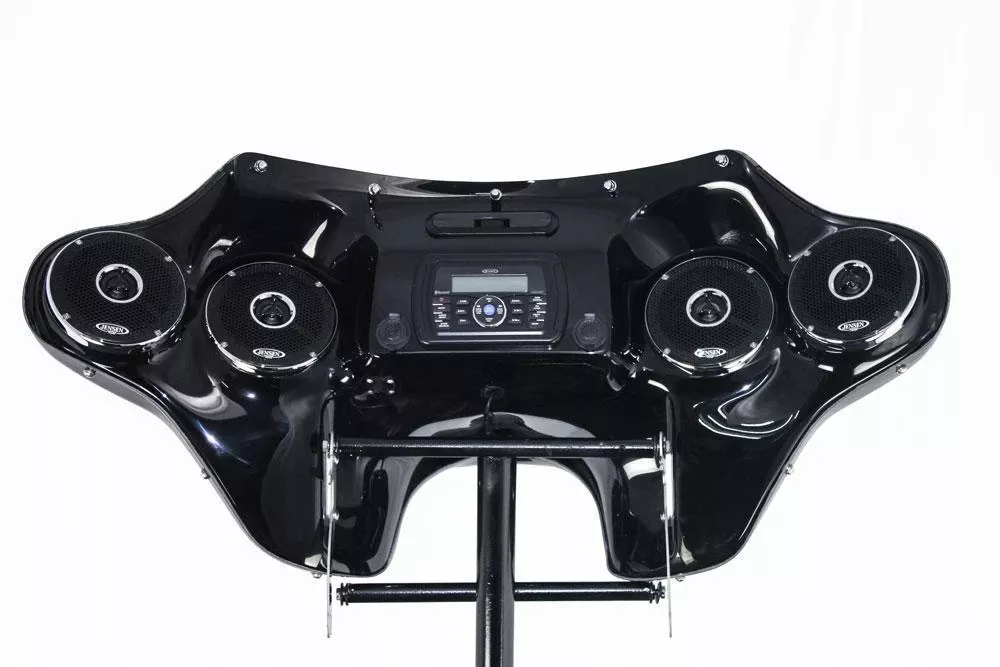 Hoppe Industries Mediazilla Fairing for '96-Up Harley Davidson Road King FLHR
