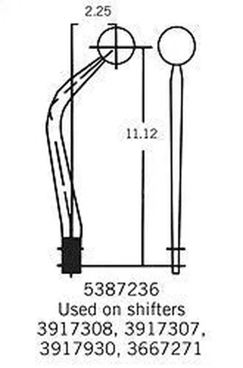 Hurst 3917308 fits 1960-1967 Buick / Chevrolet / Oldsmobile
