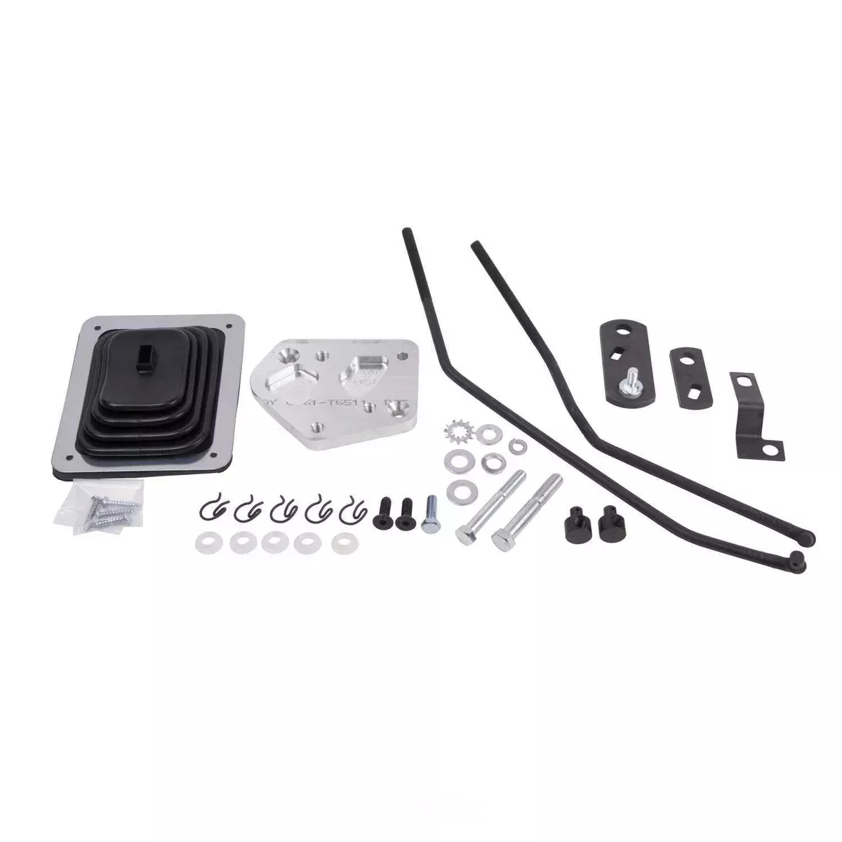 Hurst Mastershift 3-speed Installation Kit 3677640 fits 1963 / 1965-1973 Ford Mustang / Mercury Cougar / Mercury Meteor