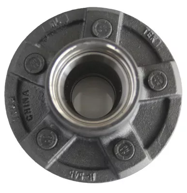Husky 33083 Idler Hub 3500 LB Capacity 5 x 4-1/2″ Bolt Pattern Black Push-In