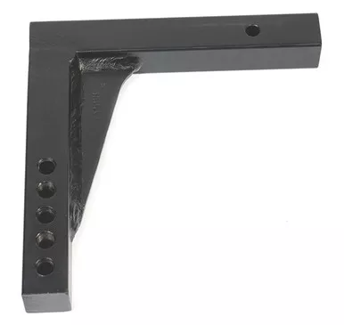 Husky Towing 30859 Center Line Ball Mount Shank 12" Length 13.5" Rise Black