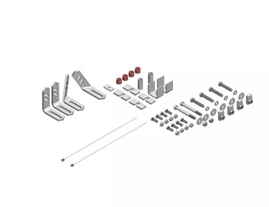 Husky Towing 31563 Universal Fifth Wheel Installation Hardware Kit