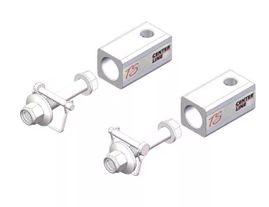 Husky Towing 32332 Weight Distribution Hitch Left & Right Trunnion Bolt Kit