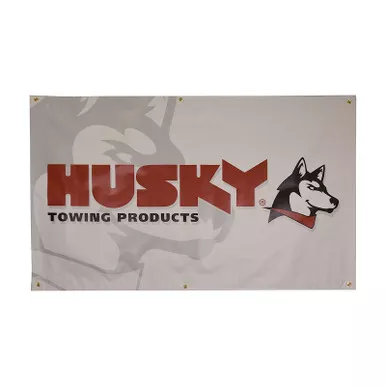 Husky Towing HUSBANNER HUSKY LOGO BANNER