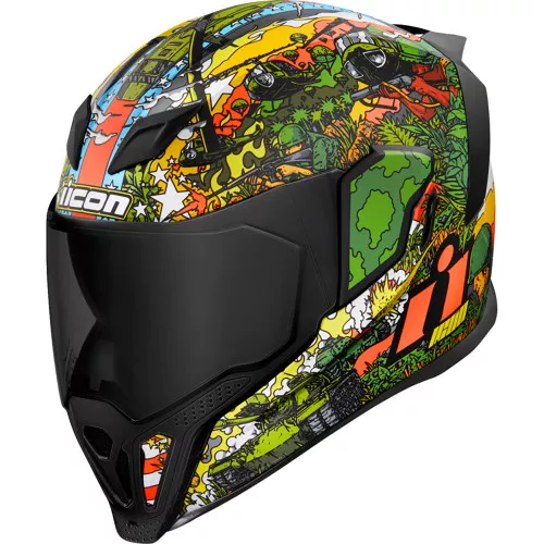 Icon Airflite GP23 Green Helmet