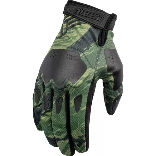 Icon Hooligan Gloves – Tigers Blood Green