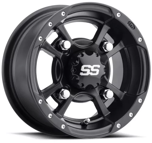 ITP SS112 Sport ATV Wheel Matte Black 10x8 (1028335536B)
