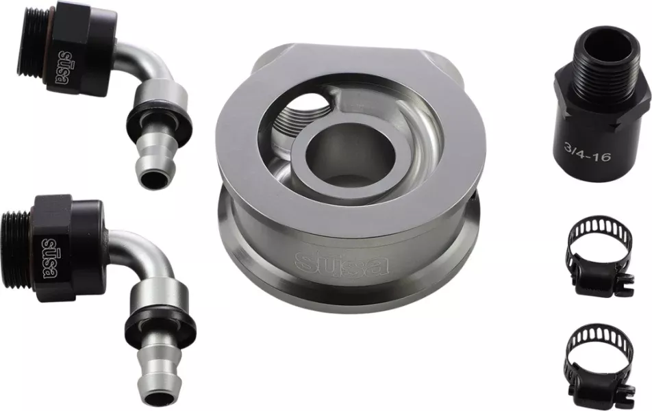 Jagg 4500 Oil Filter Adapter for Harley Sportster & Evo 57-Up