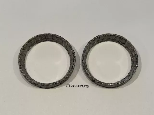 James Gasket 2 Graphite Exhaust Gaskets for 1984-20 Harley Dyna Touring Softail