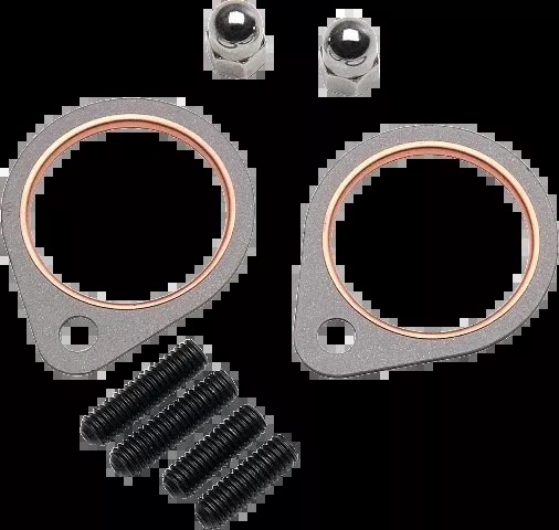 James Gasket Exhaust Stud Nut Fire Ring Gasket Kit fits 1966-1984 Harley Touring