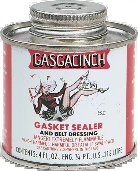 James Gasket Motorcycle 4oz Gasgacinch Liquid Gasket Sealer Can for Harley