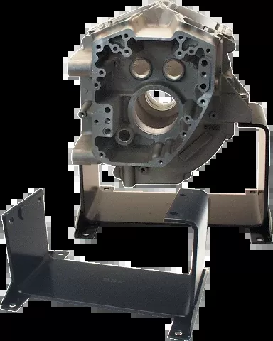 Jims Black Steel Engine Motor Stand 99-17 Twin Cam Harley Davidson Dyna Touring