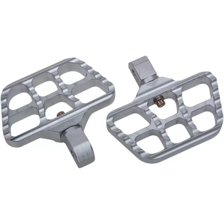 Joker Machine 08-644-7 Aluminum Mini Passenger Floorboards 18-19 Harley Softail
