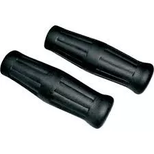 Joker Machine Custom Rubber Radial 1" Grips - Black (03-61BLK)