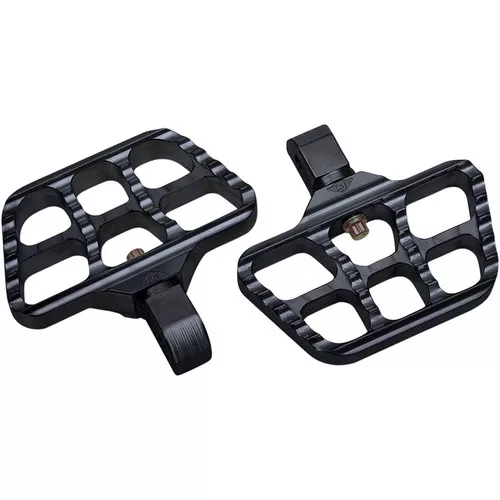 Joker Machine Mini Serrated Passenger Floorboards for 2018-2019 Softail - Black