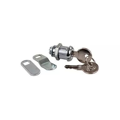 JR Products 00315 0.9" Zinc Standard Key Cam Lock