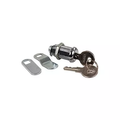 JR Products 00325 Standard Compartment Door Key Lock 1-1/8"