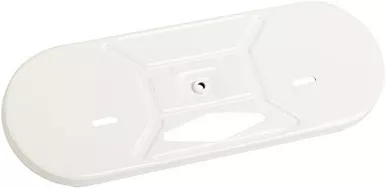 JR Products 07-30485 Polar White Standard RV LP Tank Pan