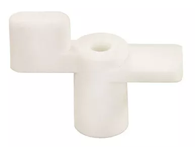 JR Products 11835 White 1/2" Fold Down Entry Door Holder