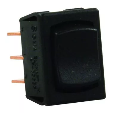 JR Products 13725 Mini Momentary On/Off Switch Black