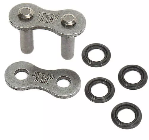 JT 520 X1R Expert Series Chain Rivet-Style Steel Master Link (JTC520X1RRL)