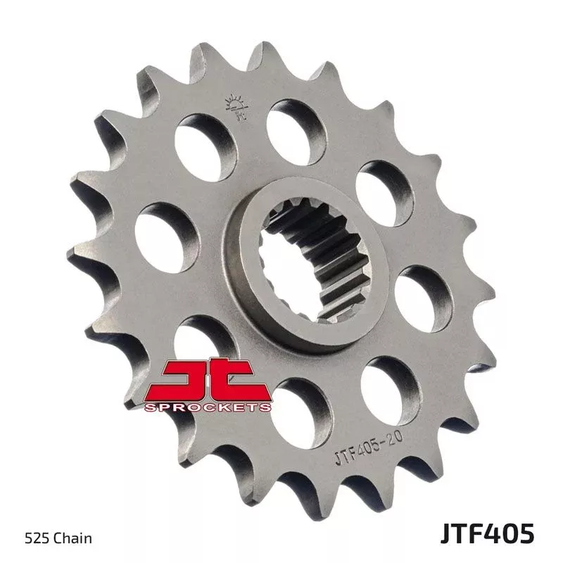 JT Sprockets Front OEM Type Rubber Cushioned Sprocket 20 Tooth 20T 525 Chain