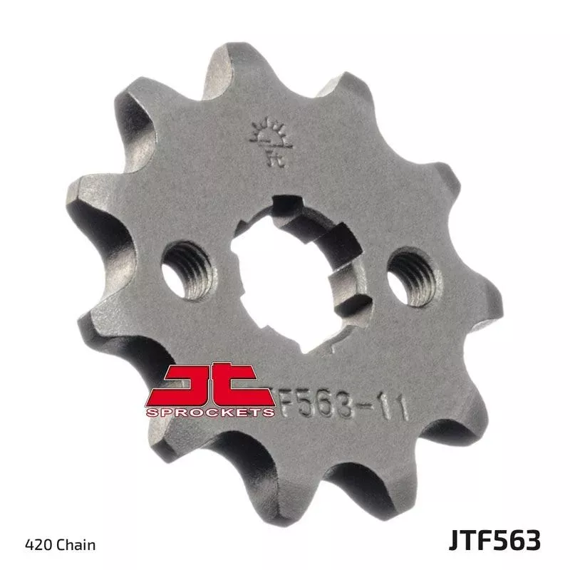 JT Sprockets Front Steel Countershaft Sprocket 13 Tooth 13T 420 Chain JTF563.13