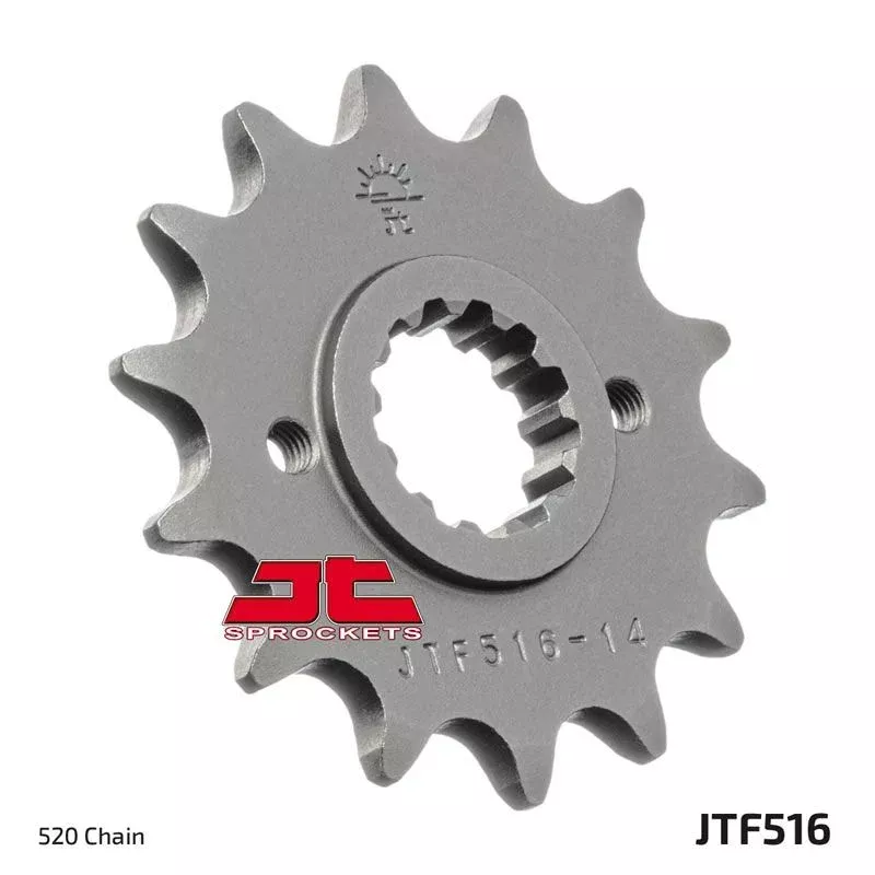 JT Sprockets Front Steel Countershaft Sprocket 13 Tooth 13T 520 Chain JTF516.13